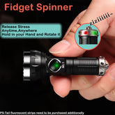Ripsshine ML1 550lm 355m Mini Type-c Rechargeable Flashlight With Spinner